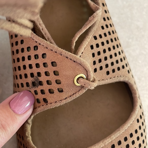 Franco Sarto Leather Honolulu Sandal - Picture 6 of 11